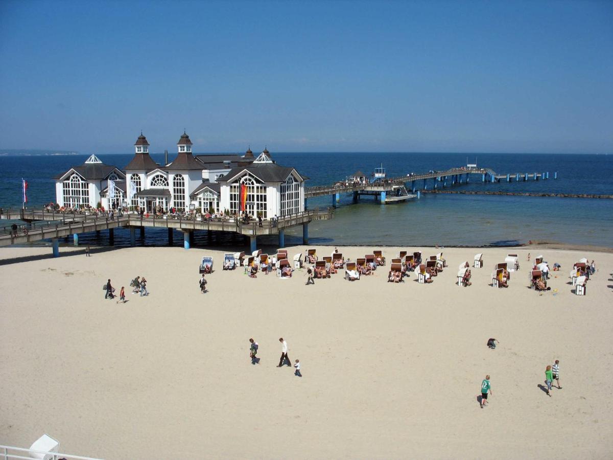 Fewo Mit Balkon Und Strandkorb 03 Sellin  Bagian luar foto
